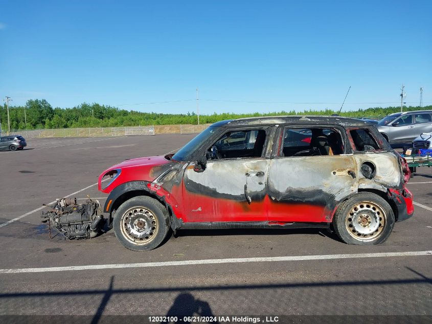 2011 Mini Cooper S Countryman VIN: WMWZC5C54BWH99641 Lot: 12032100