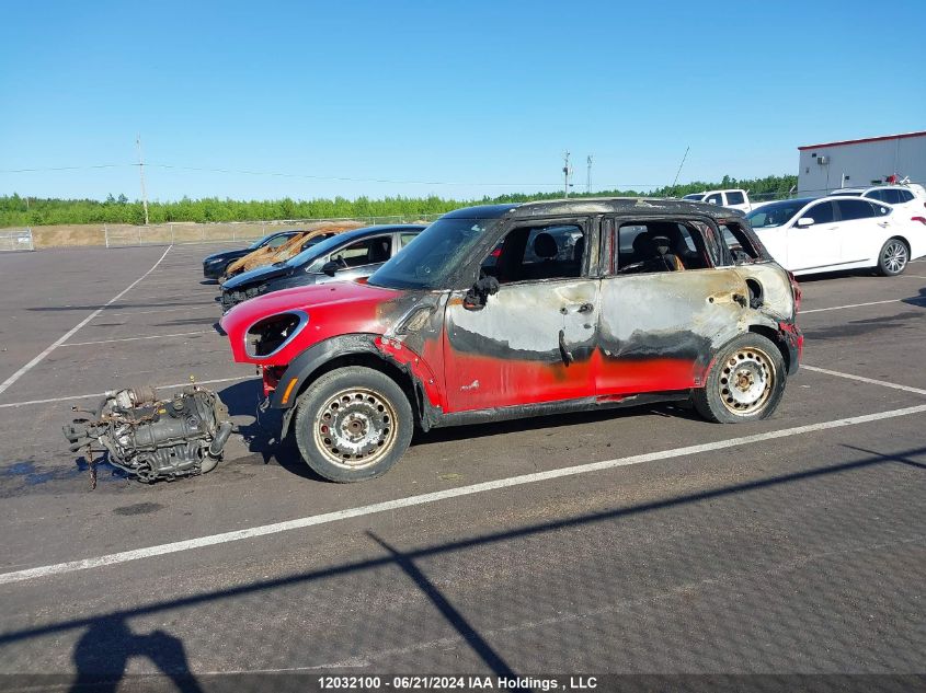 2011 Mini Cooper S Countryman VIN: WMWZC5C54BWH99641 Lot: 12032100