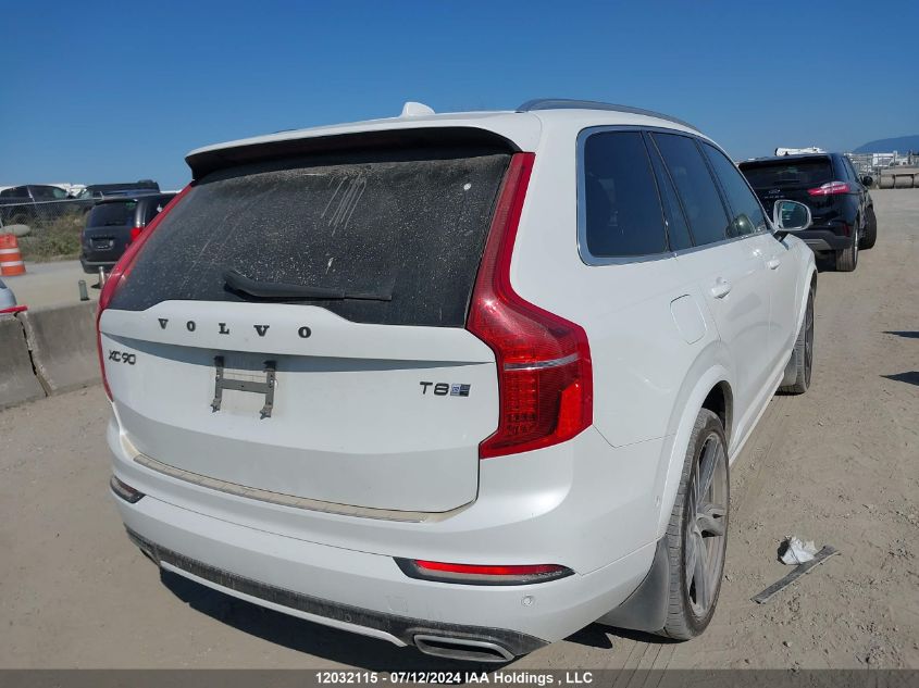 2017 Volvo Xc90 Hybrid VIN: YV4BC0PM3H1150440 Lot: 12032115