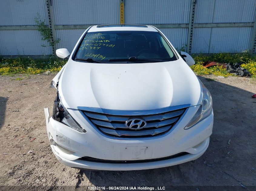 2013 Hyundai Sonata Se VIN: 5NPEC4ACXDH677921 Lot: 12032116