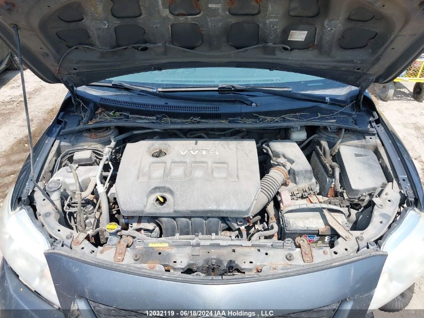 2010 Toyota Corolla Le VIN: 2T1BU4EE6AC206133 Lot: 12032119