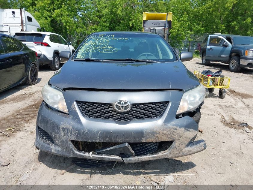 2010 Toyota Corolla Le VIN: 2T1BU4EE6AC206133 Lot: 12032119