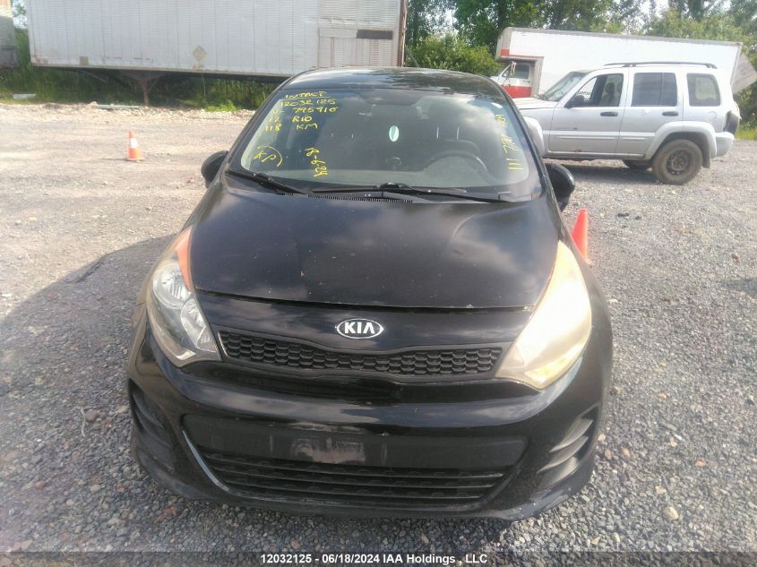 2017 Kia Rio VIN: KNADM5A3XH6795916 Lot: 12032125