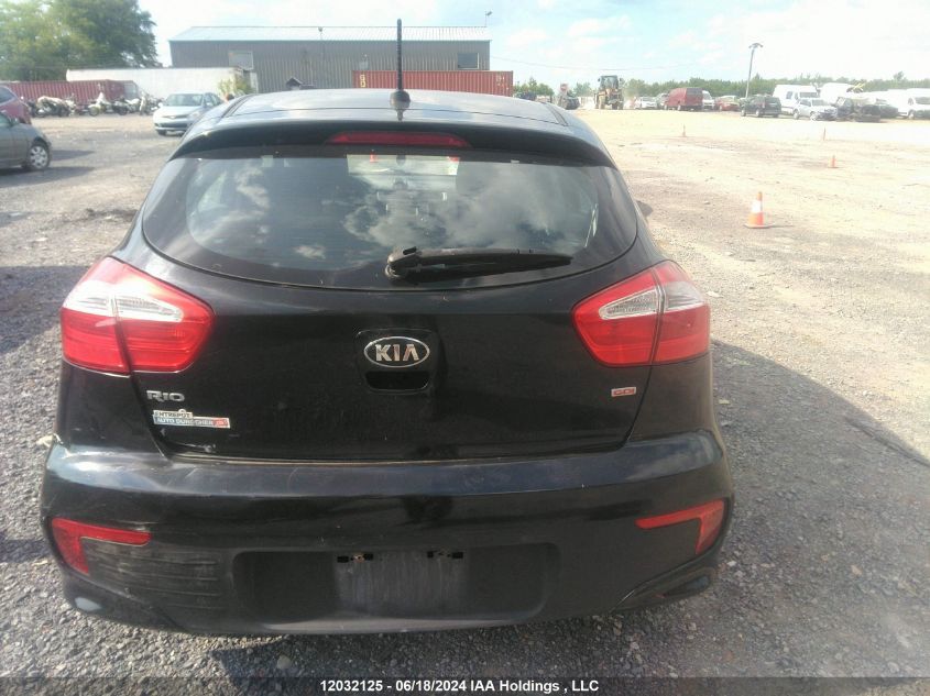 2017 Kia Rio VIN: KNADM5A3XH6795916 Lot: 12032125