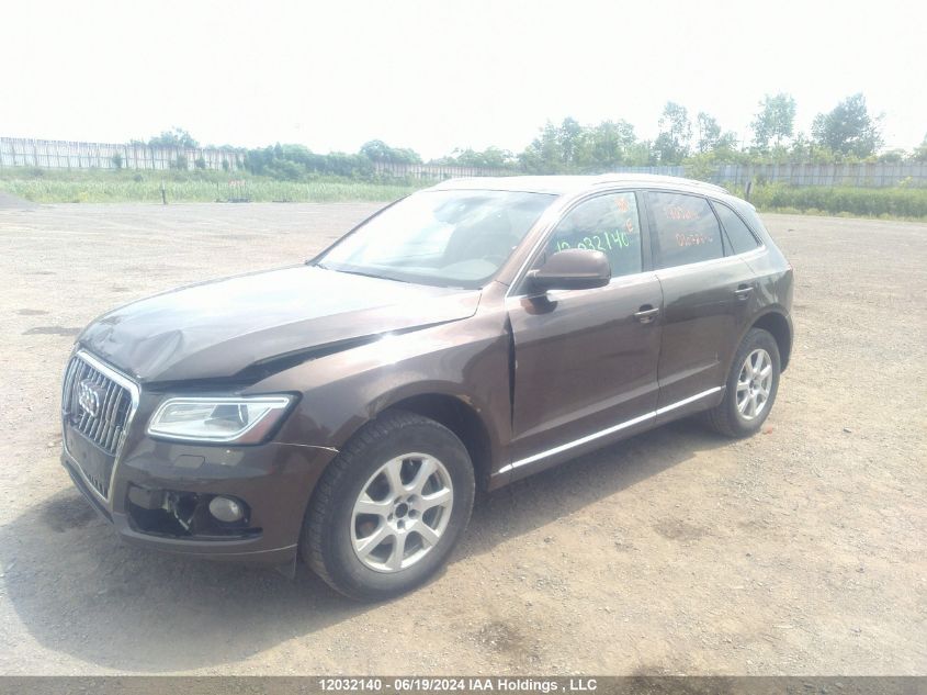 2013 Audi Q5 VIN: WA1LFCFP5DA030722 Lot: 12032140