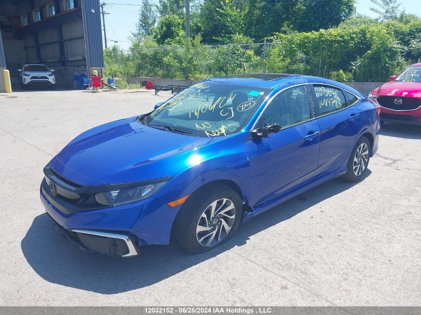 2020 Honda Civic Sedan VIN: 2HGFC2F71LH014783 Lot: 12032152