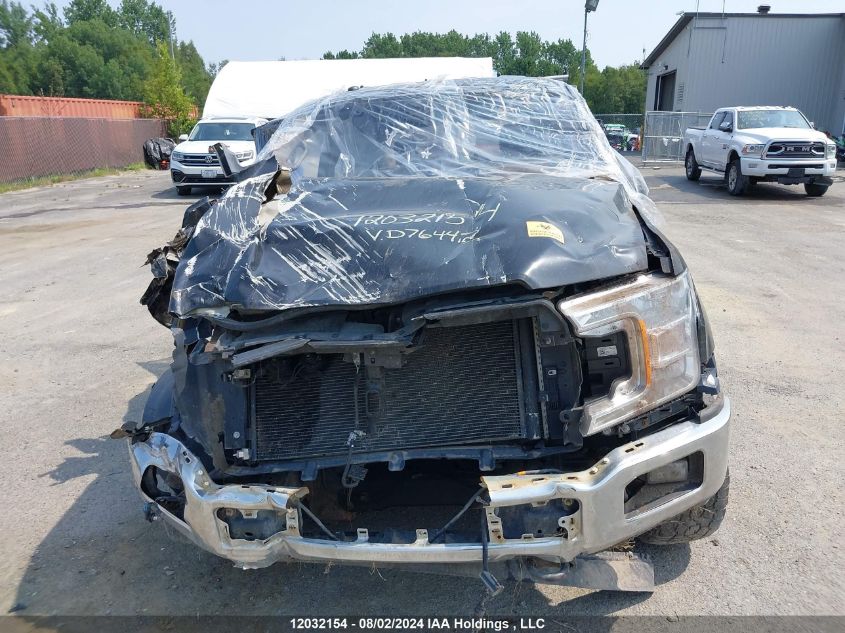 2018 Ford F-150 Xlt VIN: 1FTFW1E51JKD76442 Lot: 12032154