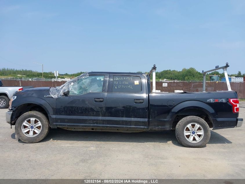 2018 Ford F-150 Xlt VIN: 1FTFW1E51JKD76442 Lot: 12032154