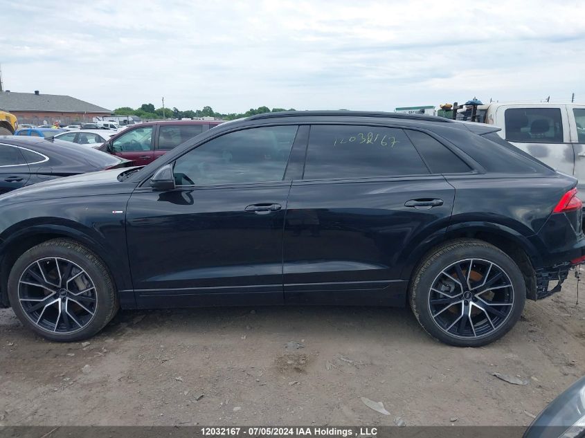 2022 Audi Q8 VIN: WA1DVBF1XND006008 Lot: 12032167