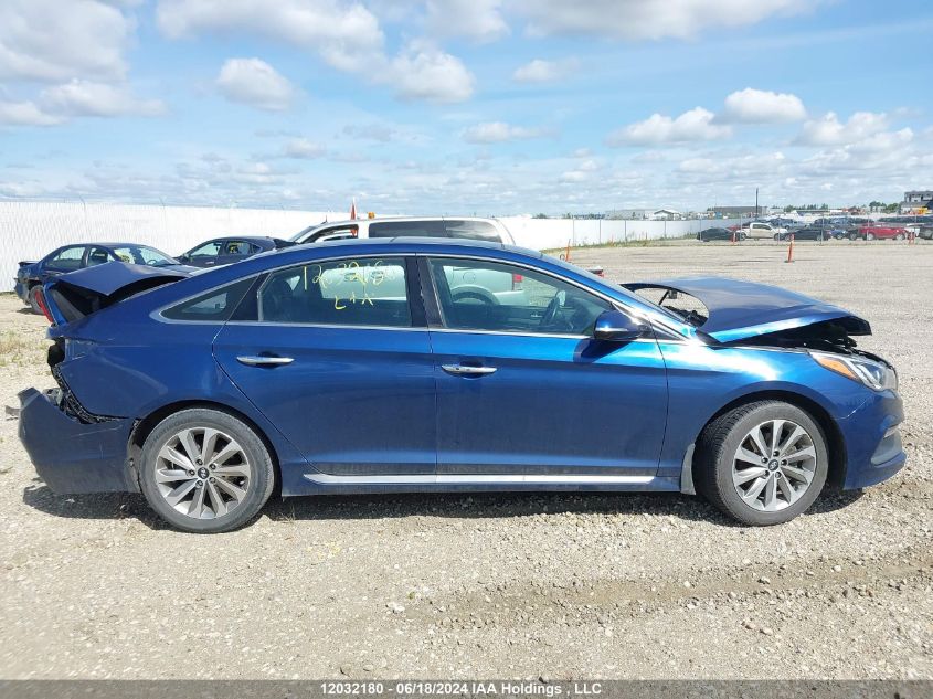 2016 Hyundai Sonata Sport/Limited VIN: 5NPE34AF7GH416261 Lot: 12032180