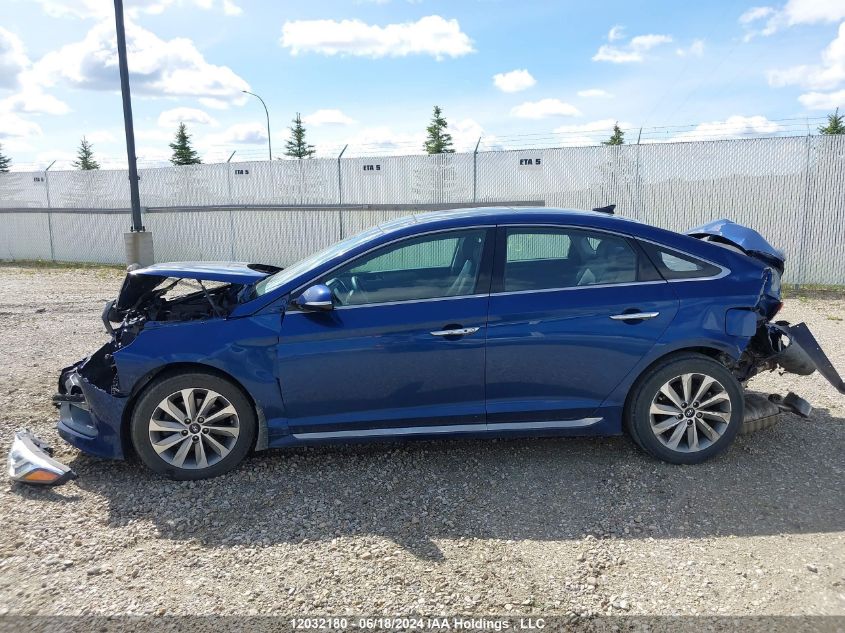 2016 Hyundai Sonata Sport/Limited VIN: 5NPE34AF7GH416261 Lot: 12032180