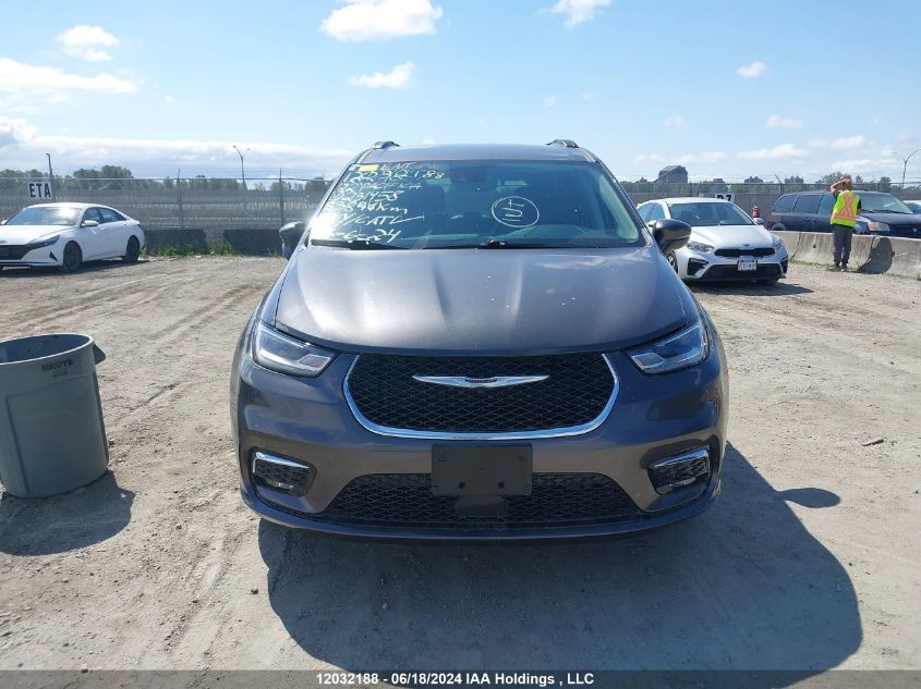 2022 Chrysler Pacifica Touring L Awd VIN: 2C4RC3BG6NR231458 Lot: 12032188