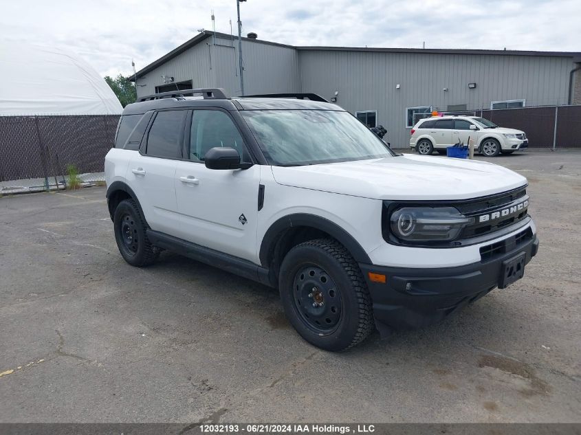 2022 Ford Bronco Sport Outer Banks VIN: 3FMCR9C60NRD68513 Lot: 12032193