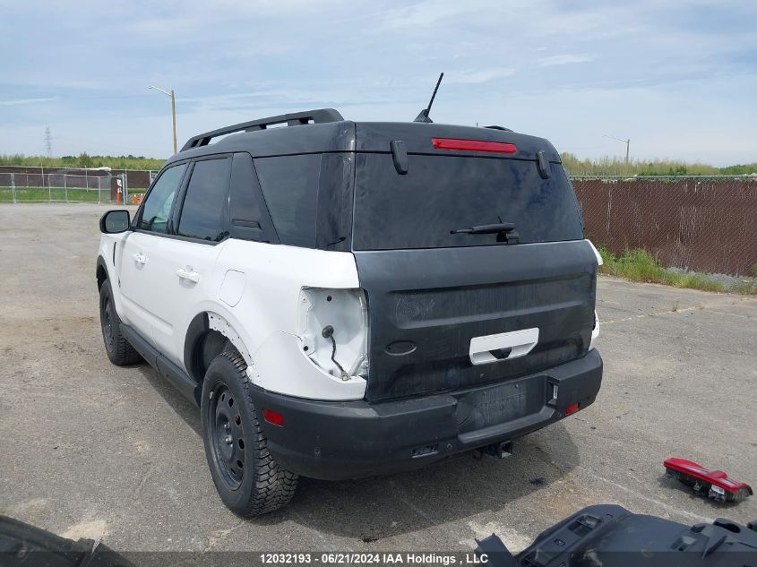 2022 Ford Bronco Sport Outer Banks VIN: 3FMCR9C60NRD68513 Lot: 12032193