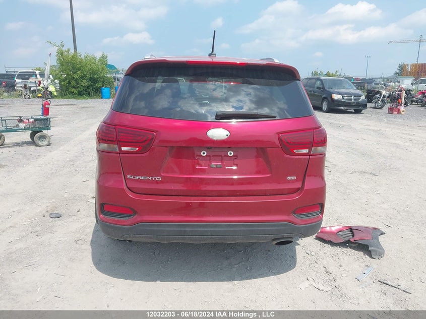 2019 Kia Sorento VIN: 5XYPGDA3XKG502828 Lot: 12032203