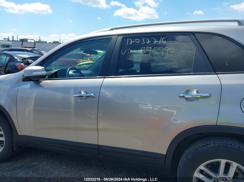 2015 Kia Sorento VIN: 5XYKTCA6XFG575990 Lot: 12032216