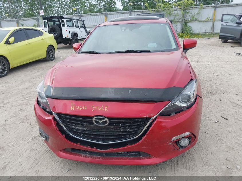 2014 Mazda Mazda3 VIN: JM1BM1M36E1130308 Lot: 12032220