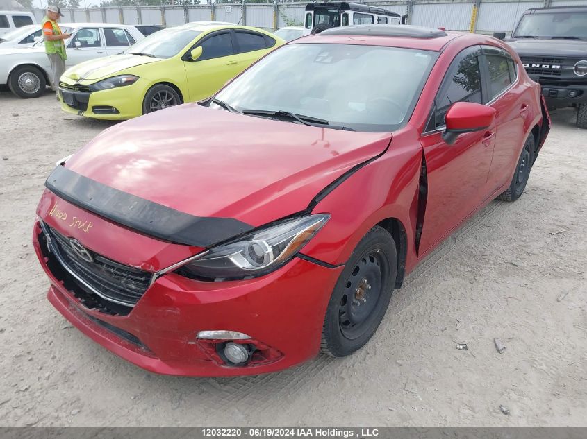 2014 Mazda Mazda3 VIN: JM1BM1M36E1130308 Lot: 12032220