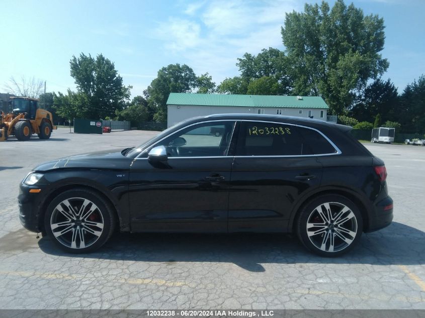 2018 Audi Sq5 VIN: WA1C4AFY6J2216424 Lot: 12032238