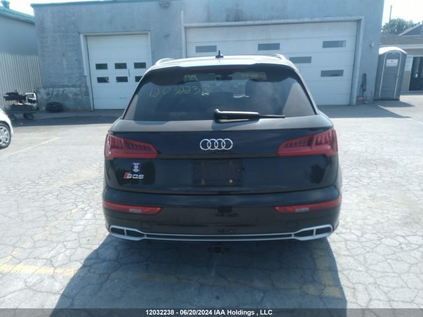 2018 Audi Sq5 VIN: WA1C4AFY6J2216424 Lot: 12032238