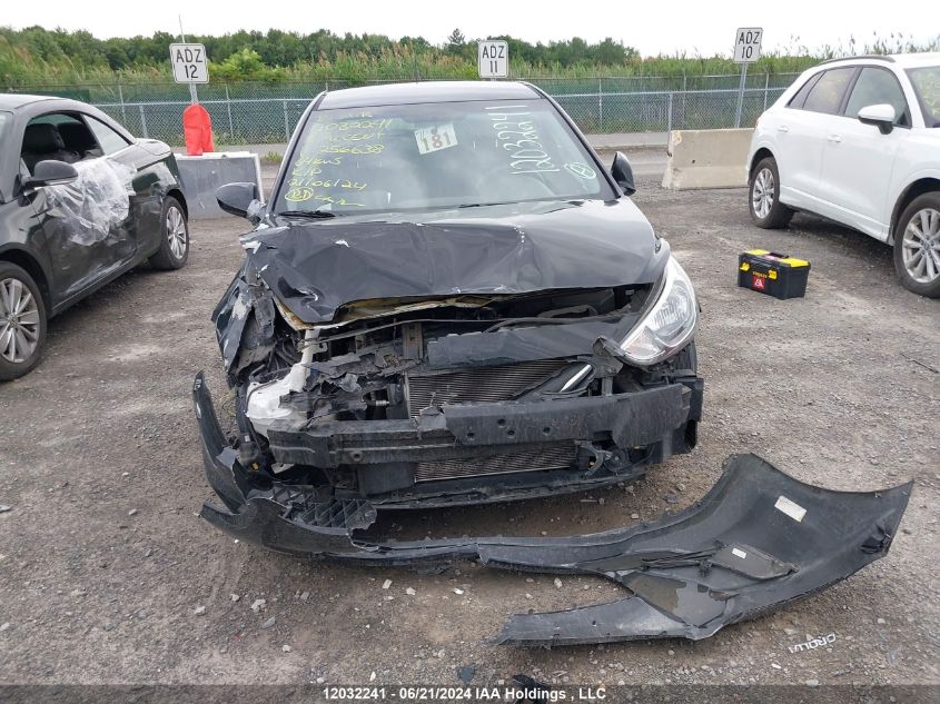 2016 Hyundai Accent VIN: KMHCT5AE8GU256638 Lot: 12032241