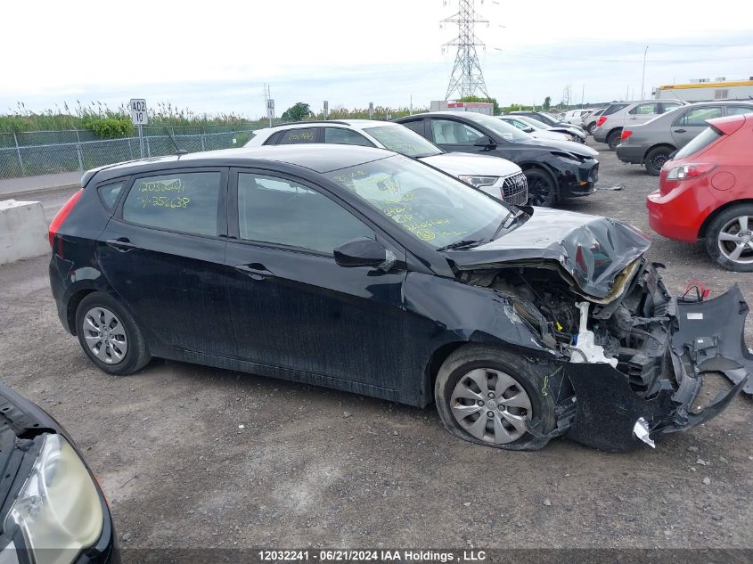 2016 Hyundai Accent VIN: KMHCT5AE8GU256638 Lot: 12032241