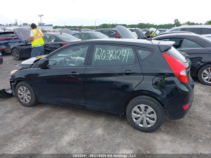 2016 Hyundai Accent VIN: KMHCT5AE8GU256638 Lot: 12032241