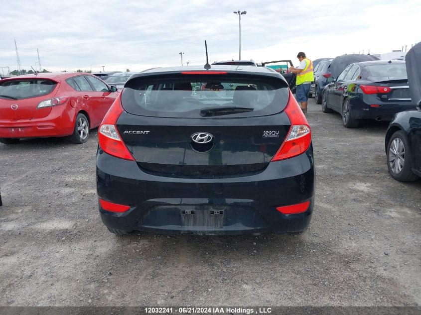 2016 Hyundai Accent VIN: KMHCT5AE8GU256638 Lot: 12032241