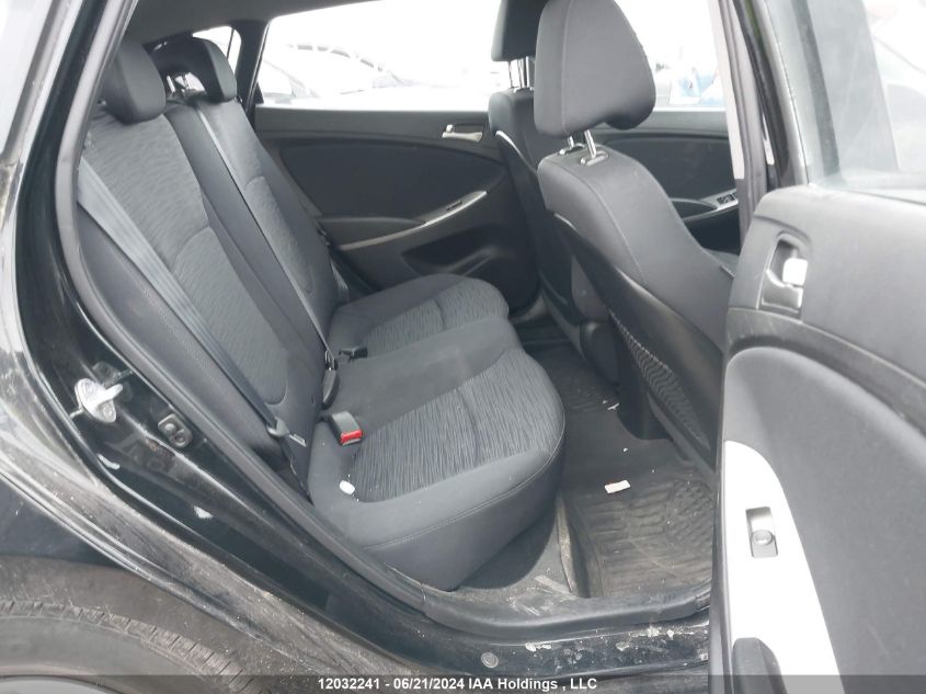 2016 Hyundai Accent VIN: KMHCT5AE8GU256638 Lot: 12032241