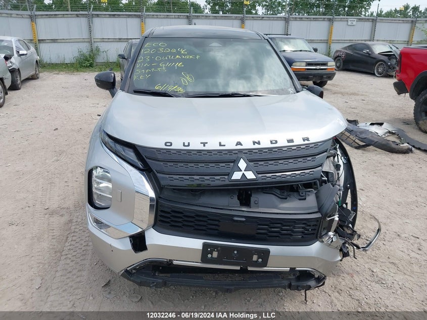 2023 Mitsubishi Outlander VIN: JA4J4UA89PZ611116 Lot: 12032246