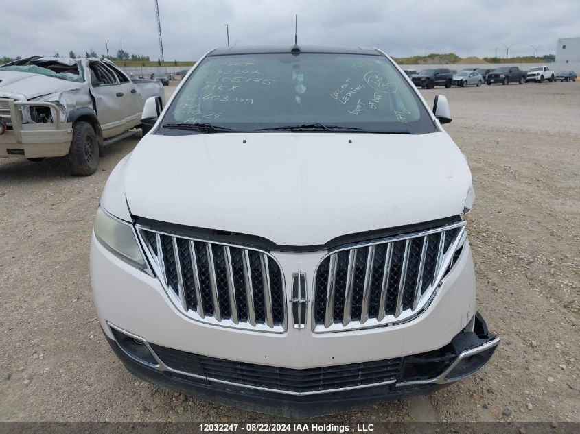 2011 Lincoln Mkx VIN: 2LMDJ8JK1BBJ05175 Lot: 12032247