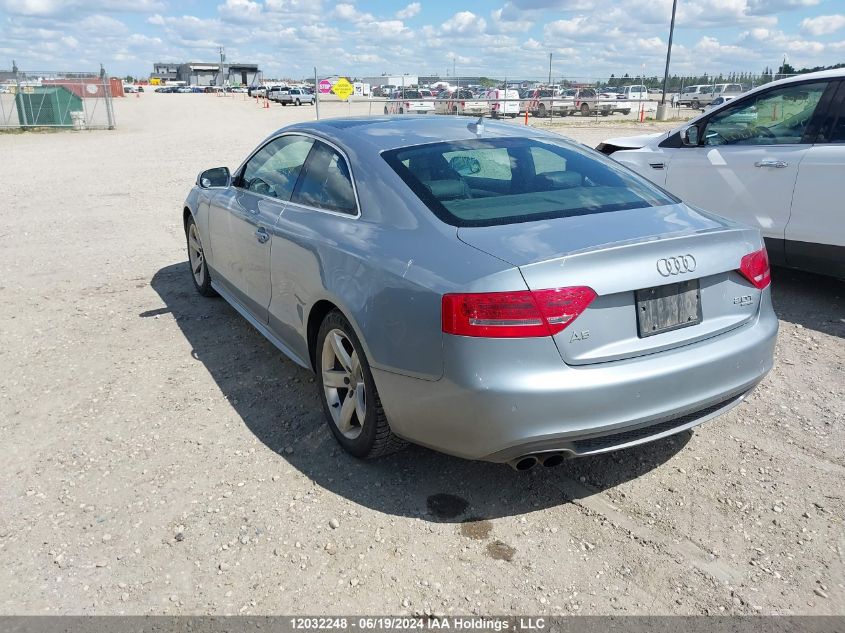 2010 Audi A5 VIN: WAUMFBFR0AA001708 Lot: 12032248