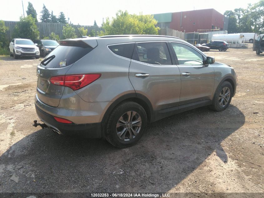 2013 Hyundai Santa Fe Sport VIN: 5XYZUDLAXDG079863 Lot: 12032253