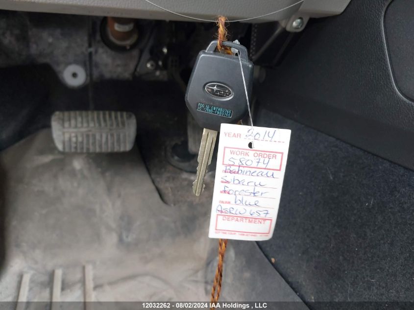 2014 Subaru Forester VIN: JF2SJCHC0EH499088 Lot: 12032262