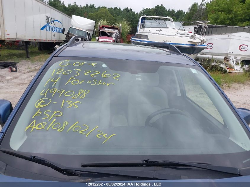 2014 Subaru Forester VIN: JF2SJCHC0EH499088 Lot: 12032262
