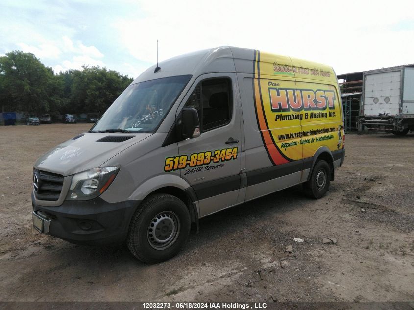 2015 Mercedes-Benz Sprinter 2500 VIN: WD3BE7DC3F5965092 Lot: 12032273