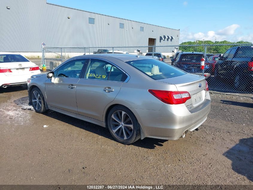 2016 Subaru Legacy 3.6R Limited VIN: 4S3BNFN61G3023290 Lot: 12032287