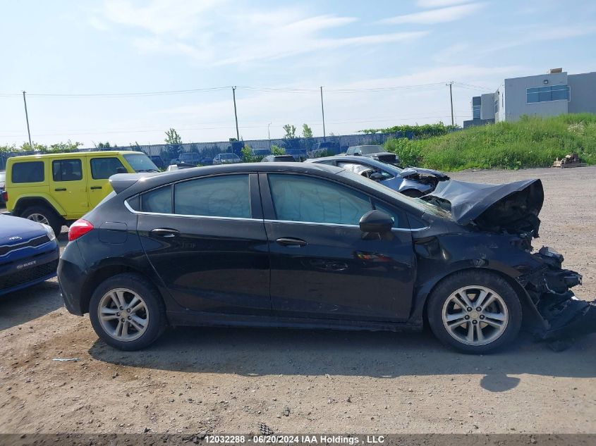 2018 Chevrolet Cruze Lt VIN: 3G1BD6SM1JS572908 Lot: 12032288