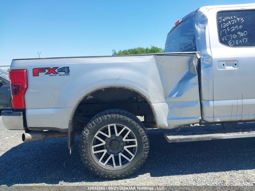 2017 Ford F-250 Lariat VIN: 1FT7W2B68HEC70960 Lot: 12032293