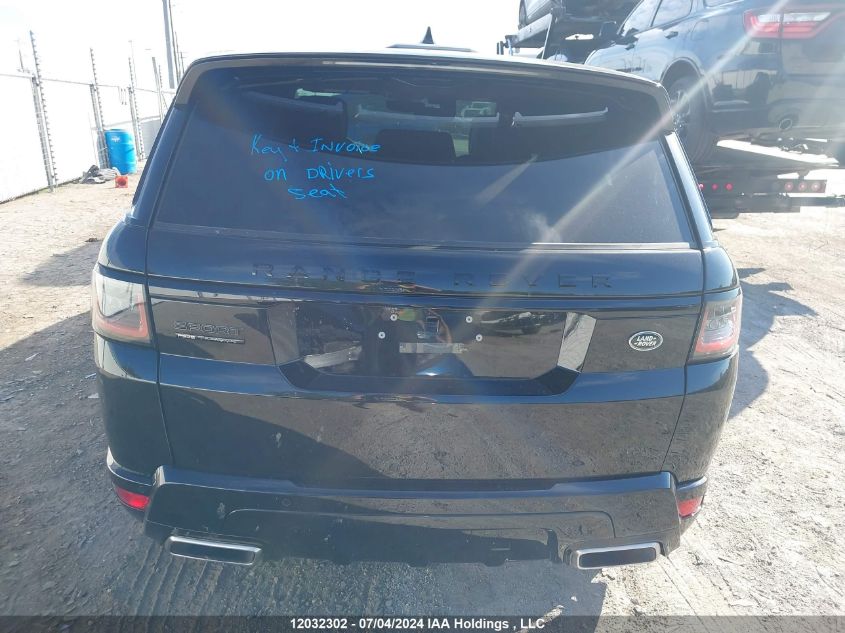 2022 Land Rover Range Rover Sport VIN: SALWV2SE9NA245373 Lot: 12032302