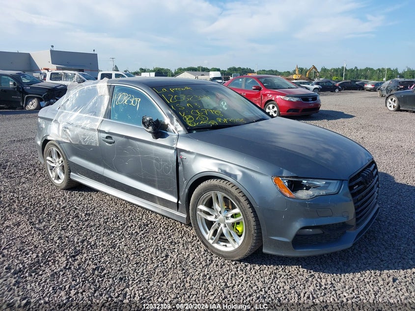 2015 Audi A3 Progressiv VIN: WAUJFRFF3F1057988 Lot: 12032309