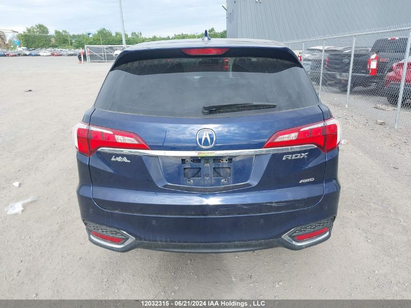 2017 Acura Rdx Advance VIN: 5J8TB4H74HL802806 Lot: 12032315