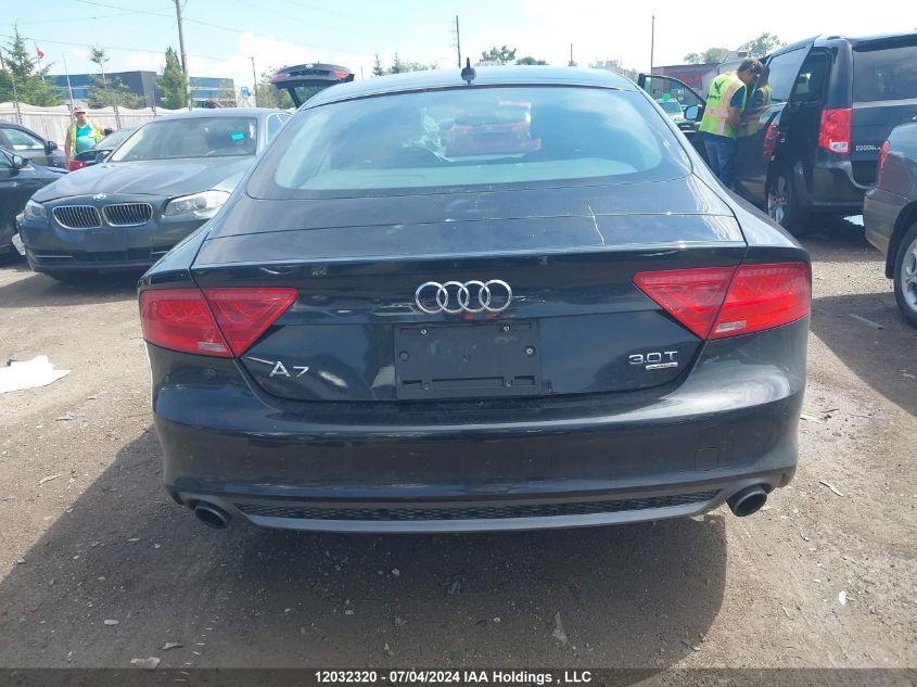 2012 Audi A7 VIN: WAU3GCFC9CN116670 Lot: 12032320