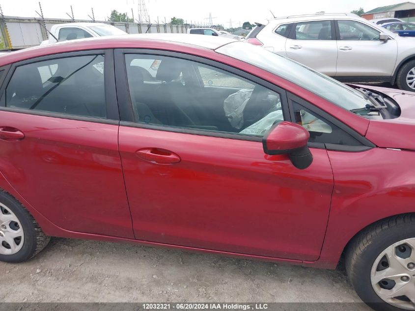 2013 Ford Fiesta Se VIN: 3FADP4EJ6DM102580 Lot: 12032321