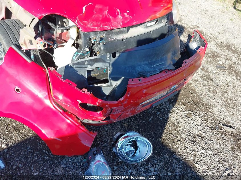 2012 Fiat 500 VIN: 3C3CFFBR6CT510200 Lot: 12032324