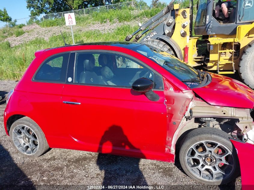 2012 Fiat 500 VIN: 3C3CFFBR6CT510200 Lot: 12032324