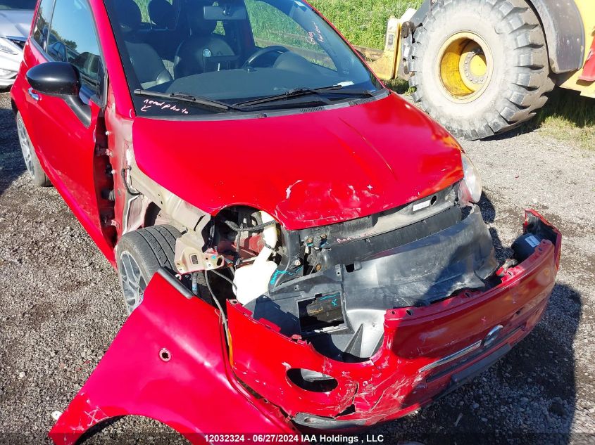 2012 Fiat 500 VIN: 3C3CFFBR6CT510200 Lot: 12032324