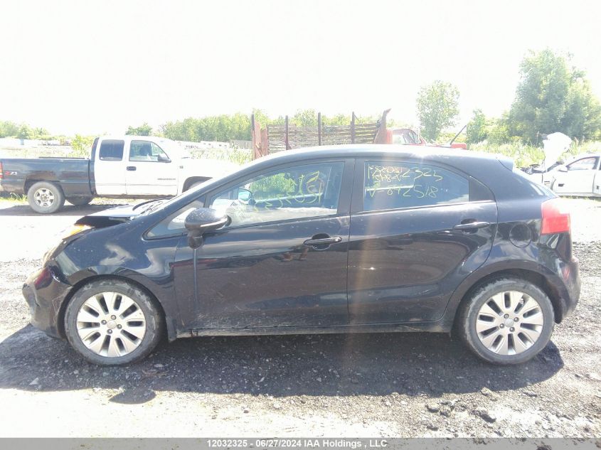 2013 Kia Rio VIN: KNADN5A35D6842518 Lot: 12032325