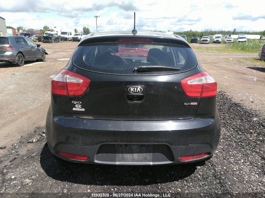 2013 Kia Rio VIN: KNADN5A35D6842518 Lot: 12032325