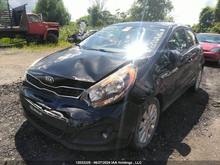 2013 Kia Rio VIN: KNADN5A35D6842518 Lot: 12032325